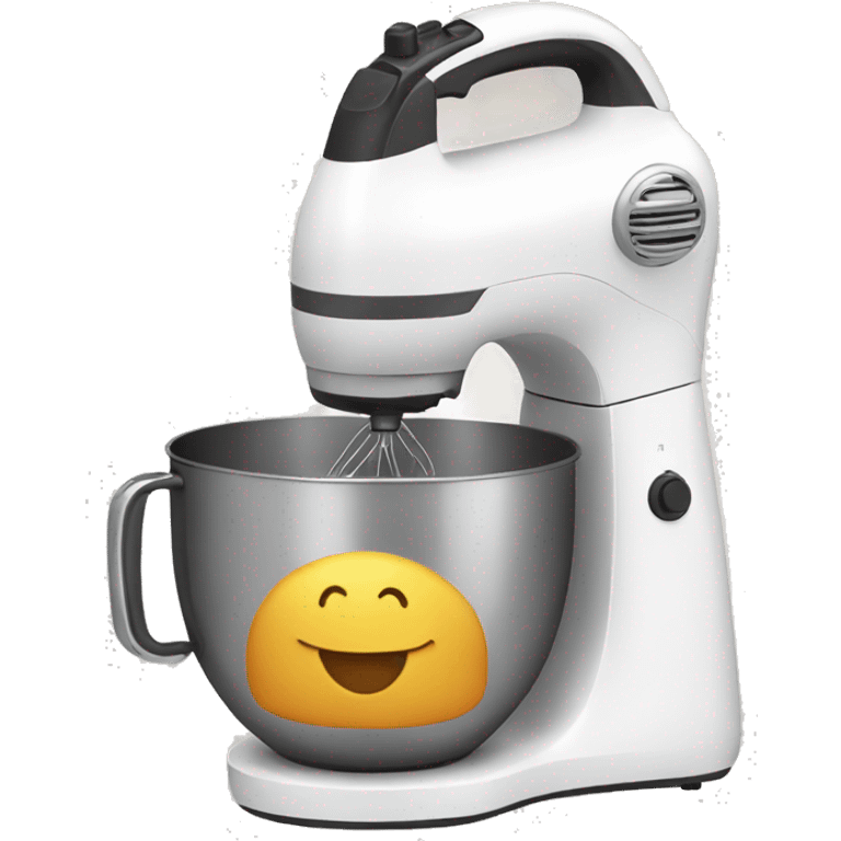 happy mixer emoji