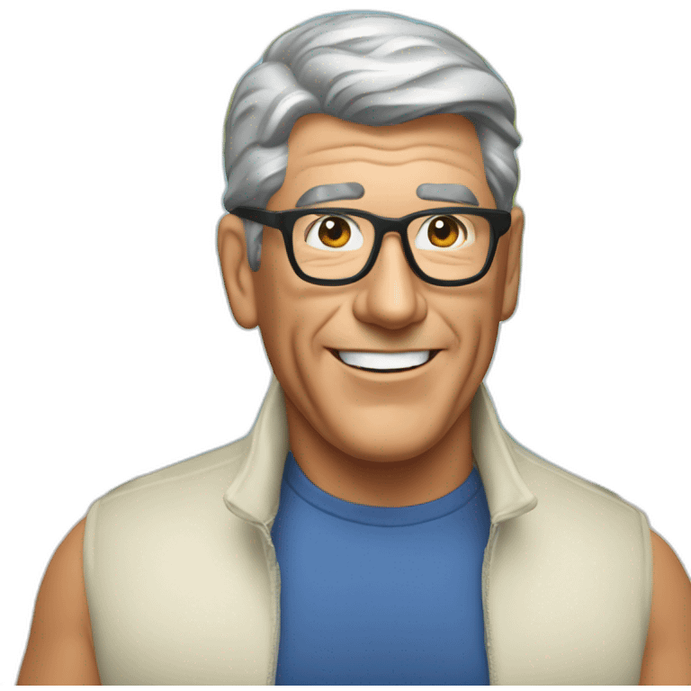 Patrick Balkany at the beach emoji