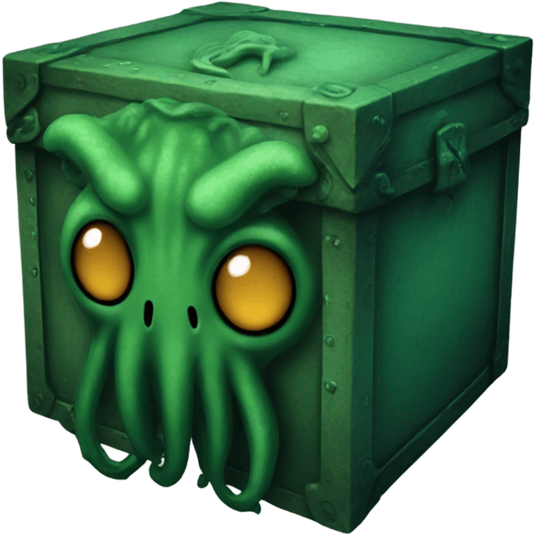 Cthulhu Box modeling emoji