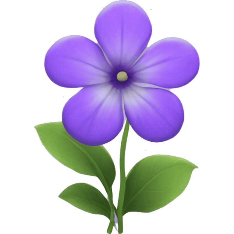 violet flower emoji