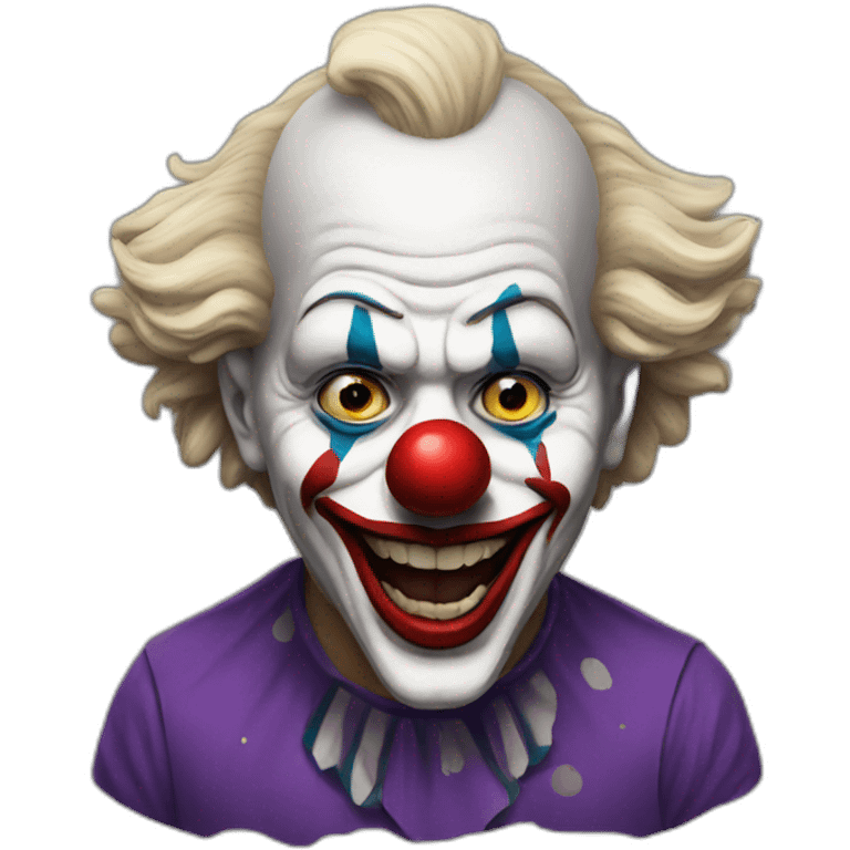 shit clown emoji