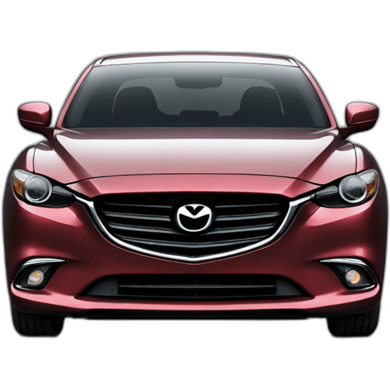 mazda 6 front view emoji