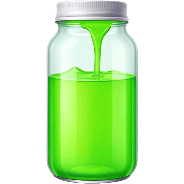 Energy drink in a jar emoji