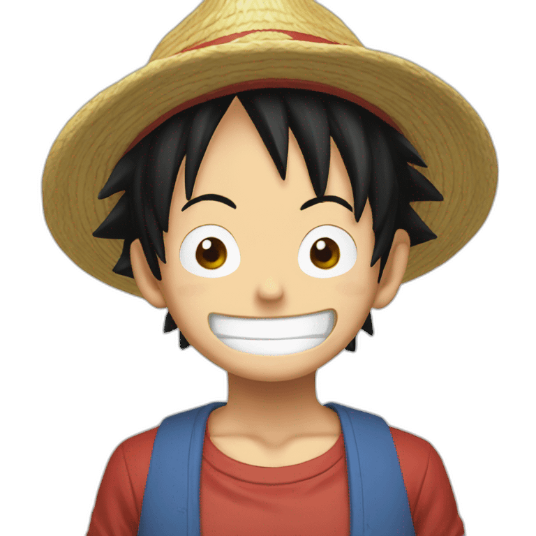 Luffy emoji