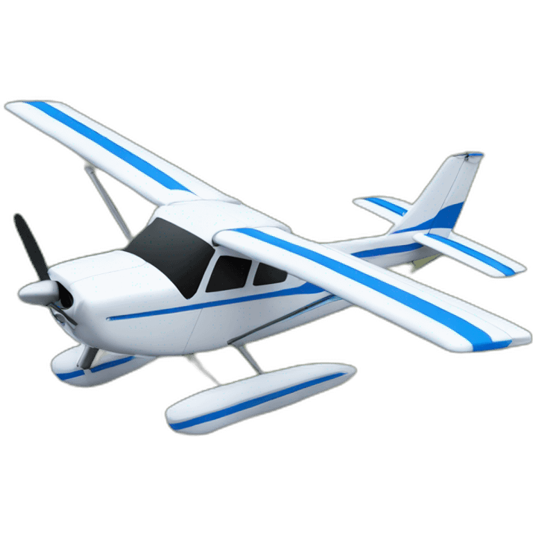 cessna 172 with wheela emoji