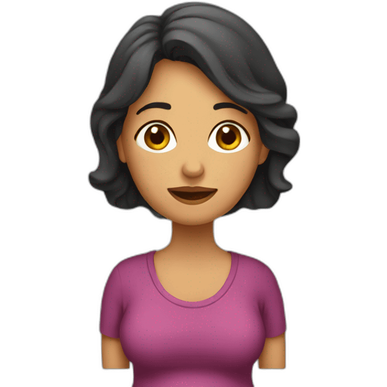 Mujer embarazada emoji