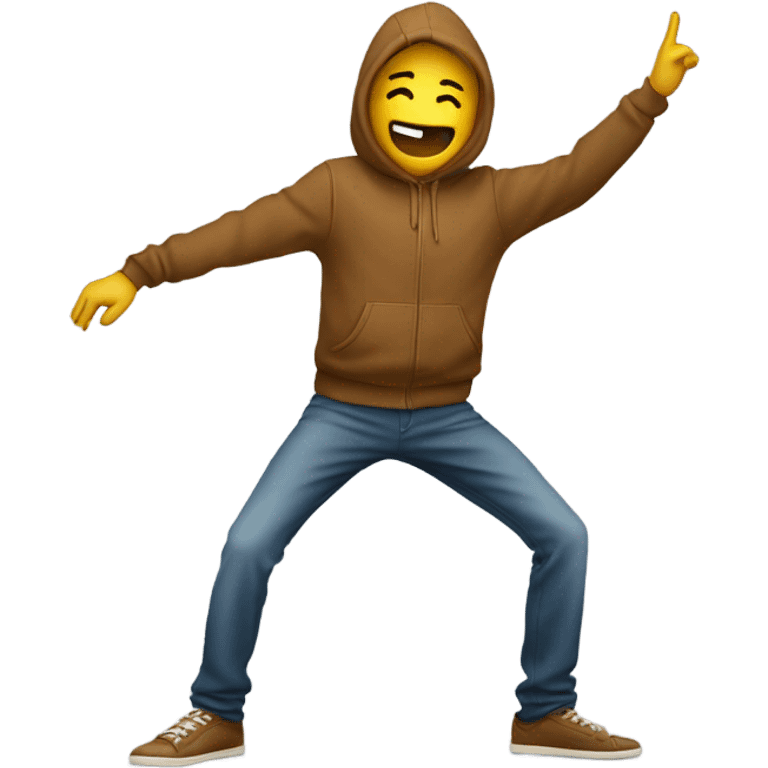 Person dab emoji