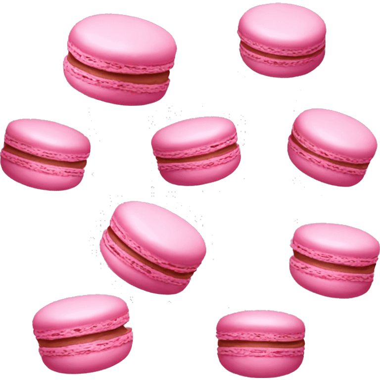 Pink macaroon  emoji