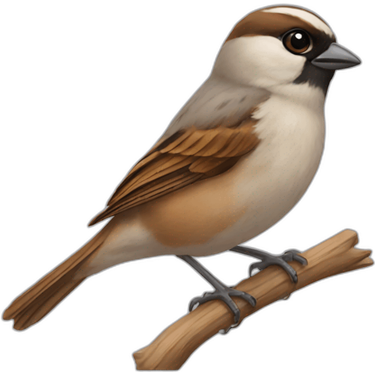 Bird sparrow emoji