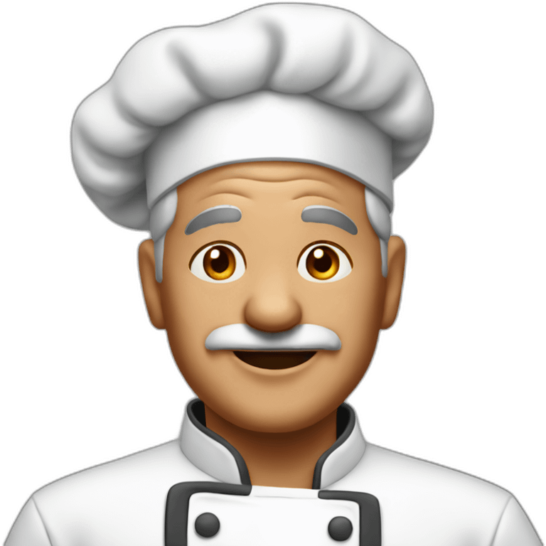 Chef papá 65 años emoji