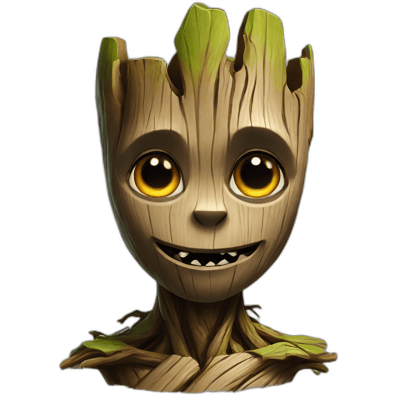 Halloween groot emoji