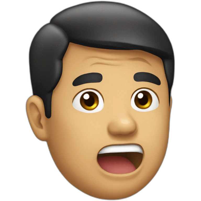 Prabowo shocked emoji