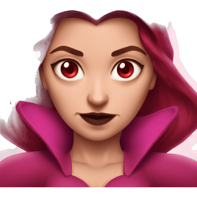 Scary scarlet witch emoji