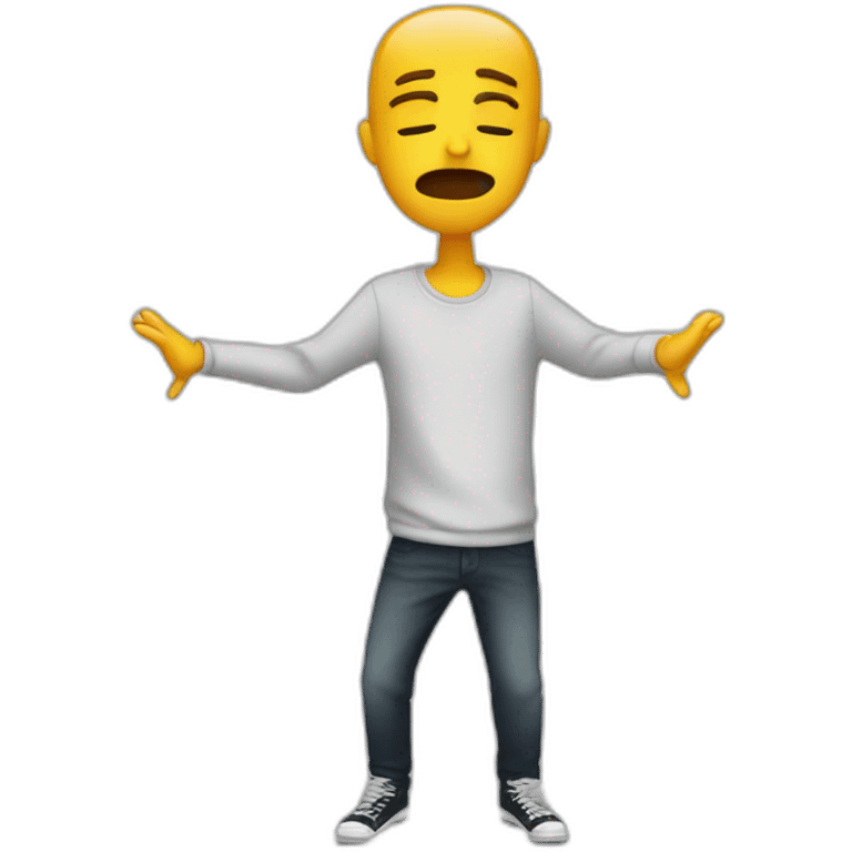 Perso qui dab emoji