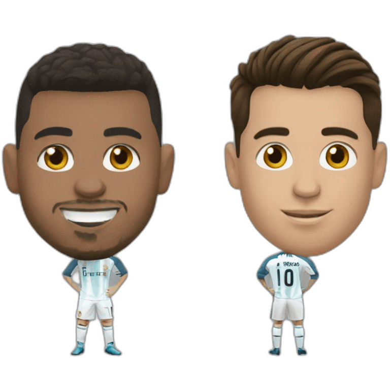 Ronaldo messi emoji