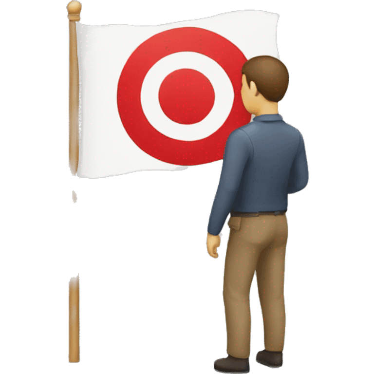 man target flag emoji