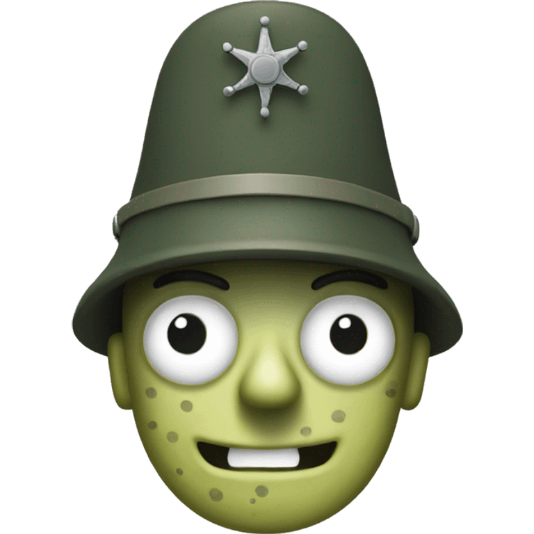 SpongeBob soldier emoji