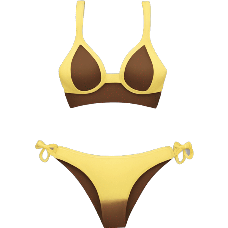 High waist bikini emoji