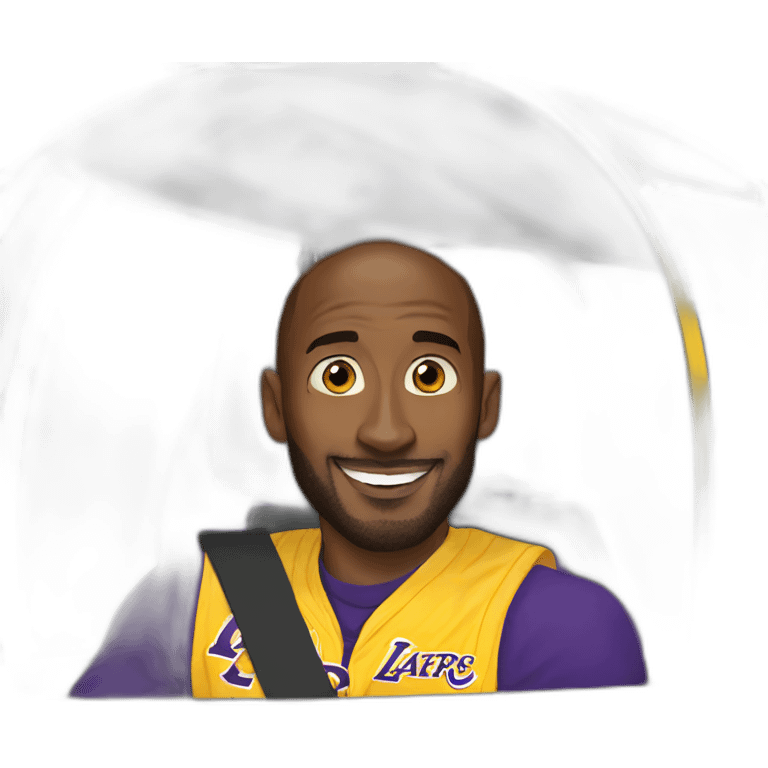 Kobe Bryant in helicopter emoji