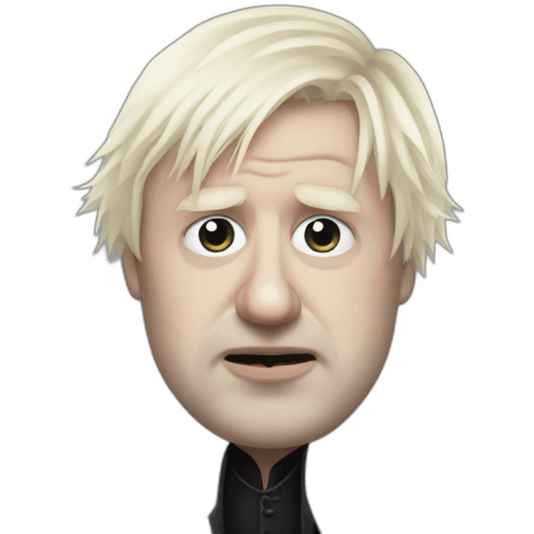 goth boris johnson emoji