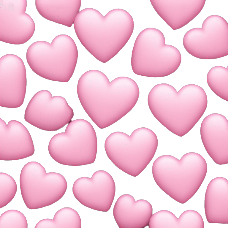 soft pink heart  emoji