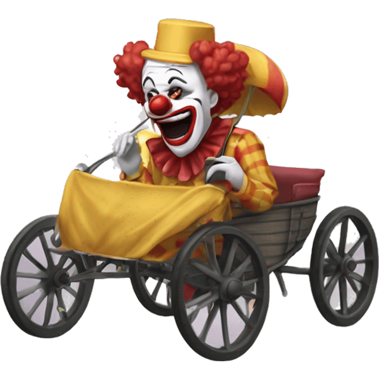 buggy the clown wheezing  emoji