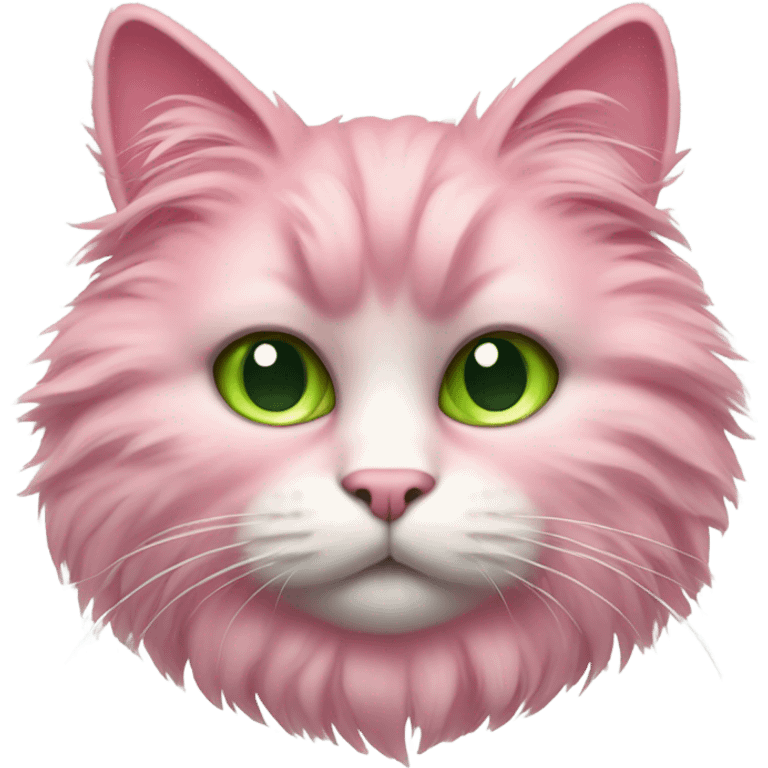 Pink cat emoji