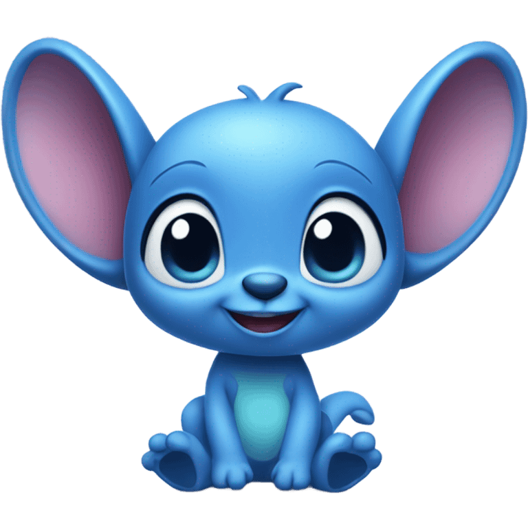 Stitch loving emoji