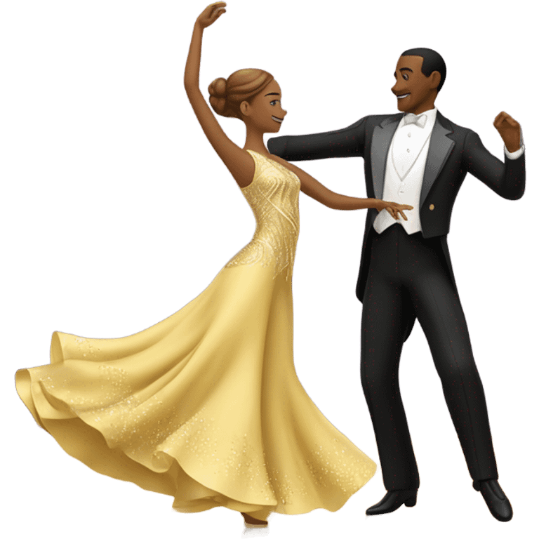 Ballroom dancing  emoji