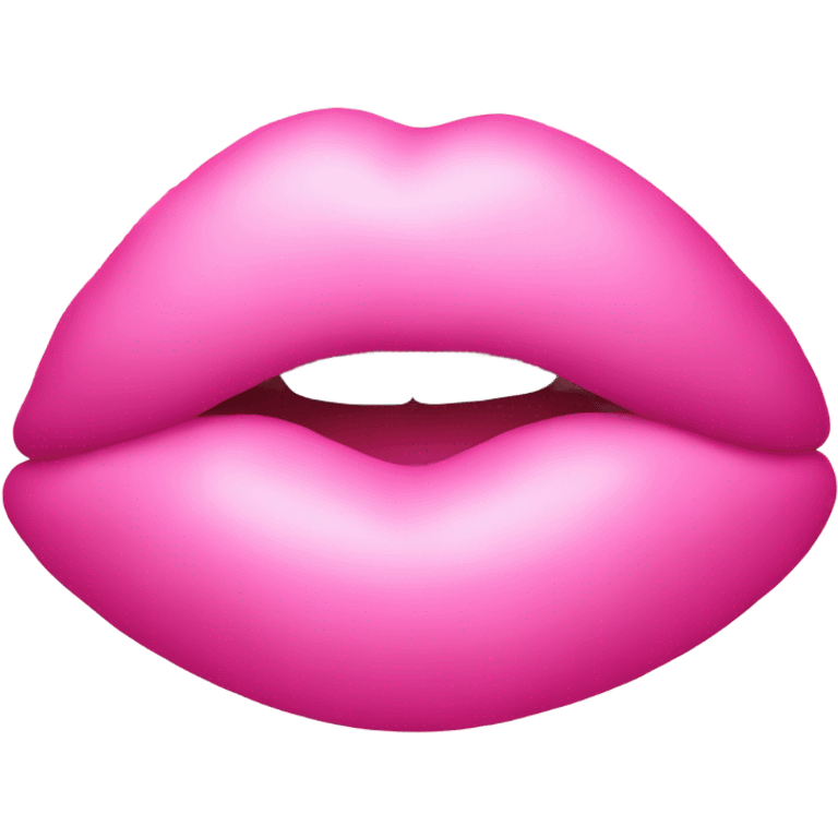 pink kisses emoji