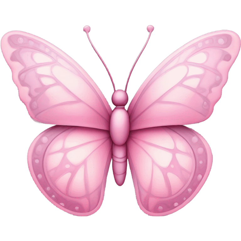 pink butterfly emoji