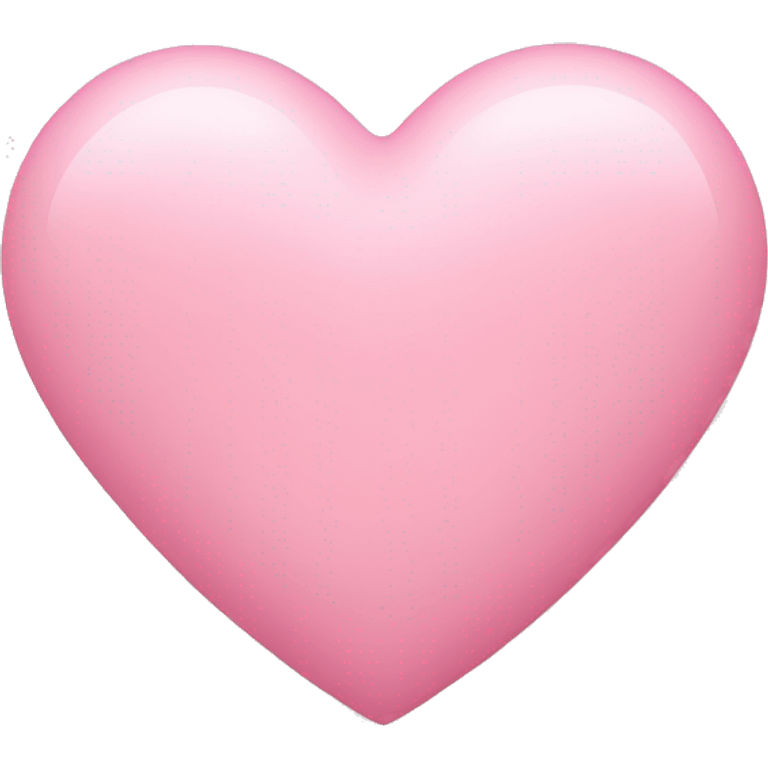 Baby Pink heart  emoji