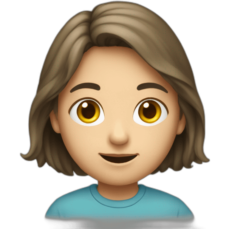 Un adolescents avec une medel part emoji