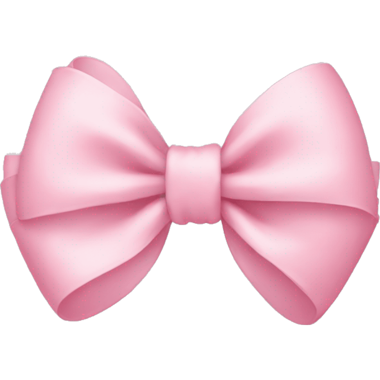 Baby pink bow emoji