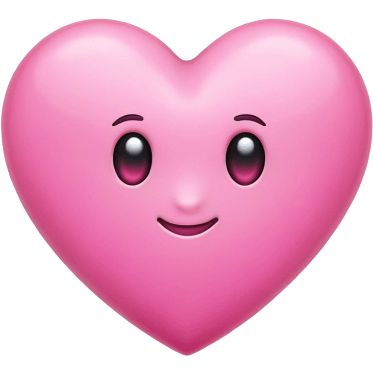 Pink heart emoji