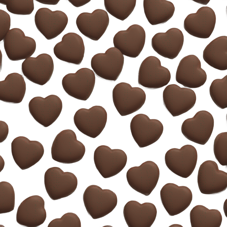 heart shaped chocolate emoji