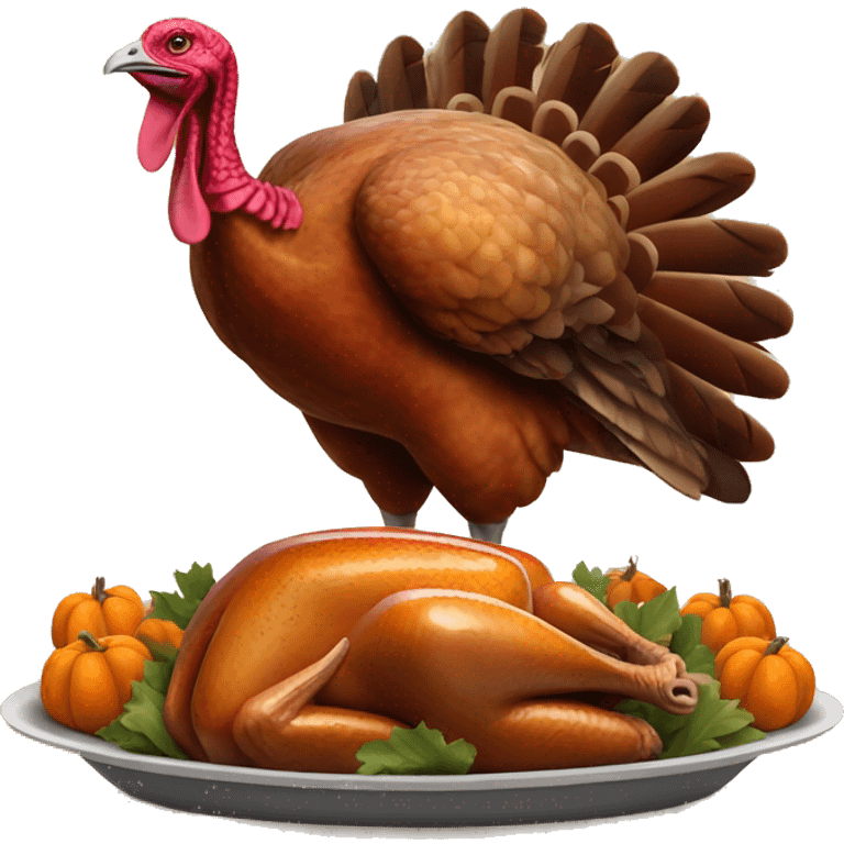 Thanksgiving turkey emoji