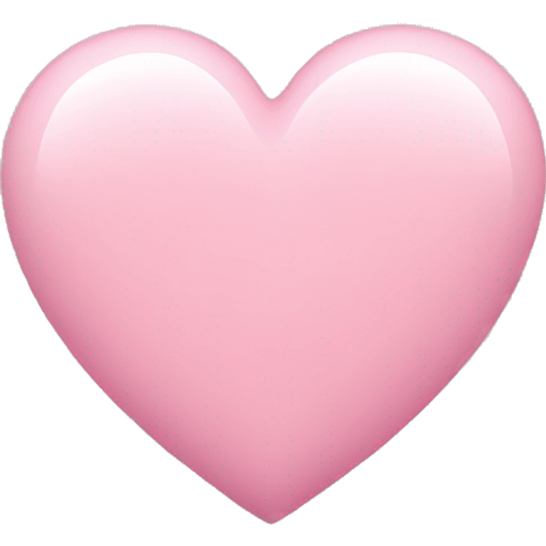 baby pink heart emoji