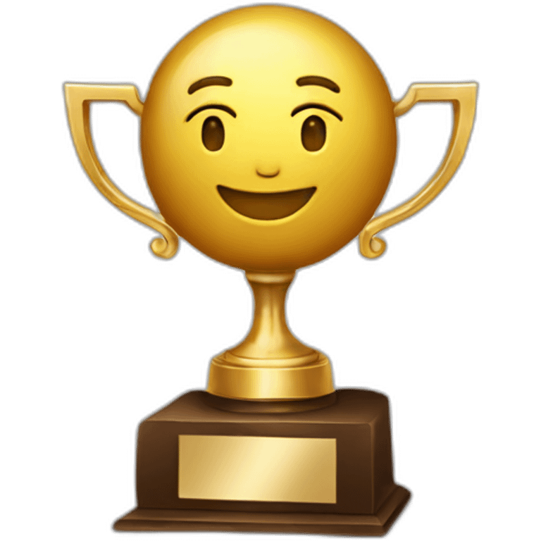 trophy with a “7” sign emoji