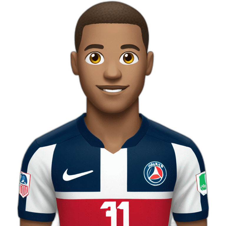 Mbappé face emoji