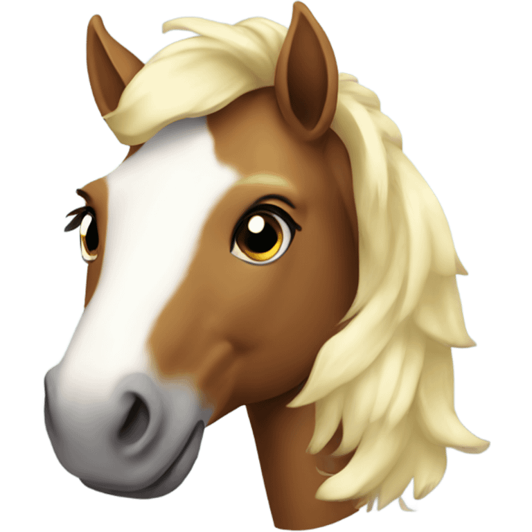 Happy new year horse emoji