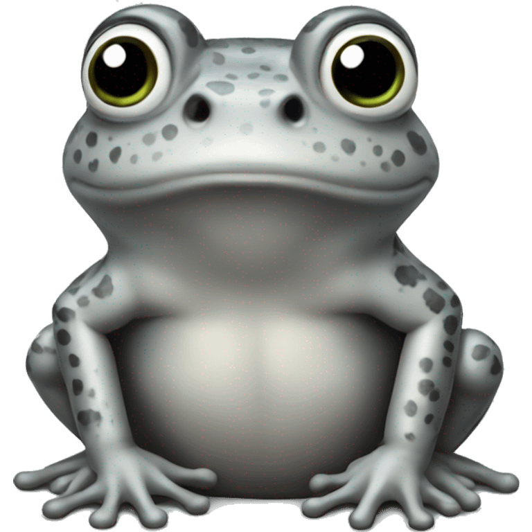 gray frog emoji