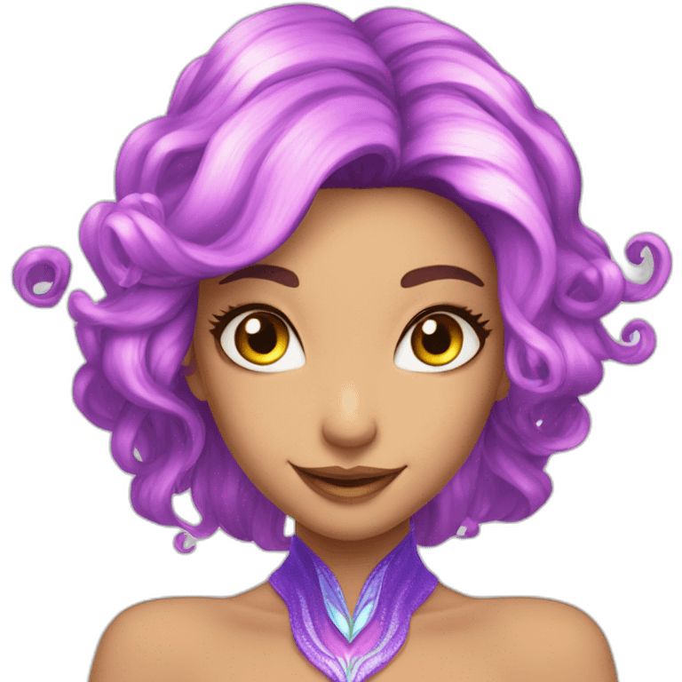 musa enchantix from winx emoji