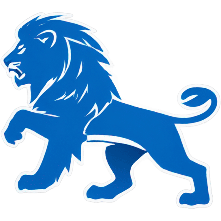 Detroit lions emoji