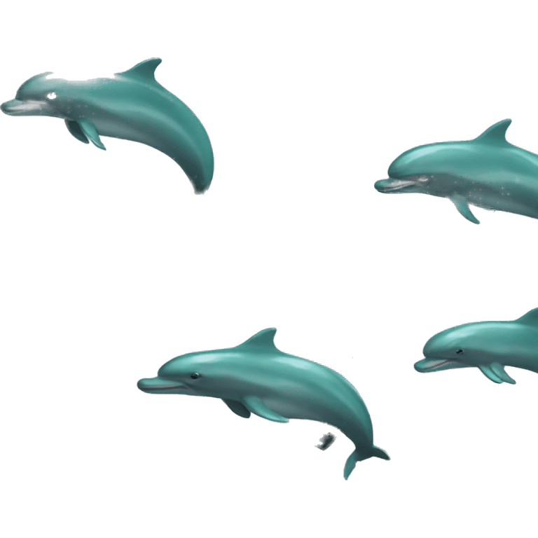 Dolphins with guns emoji