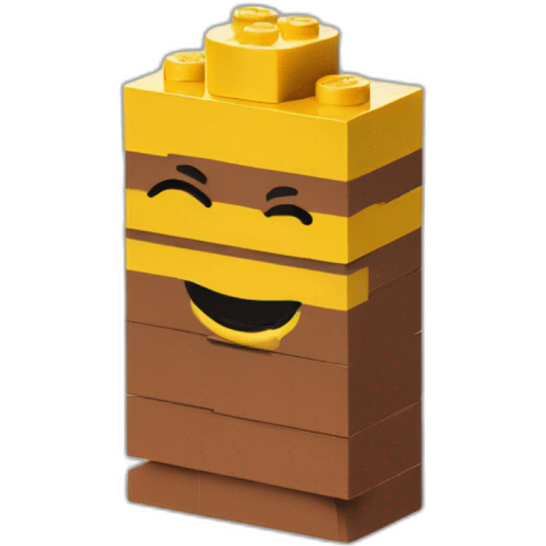 Lego brick emoji