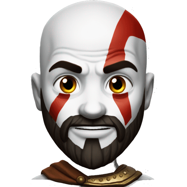 Kratos from god of war emoji