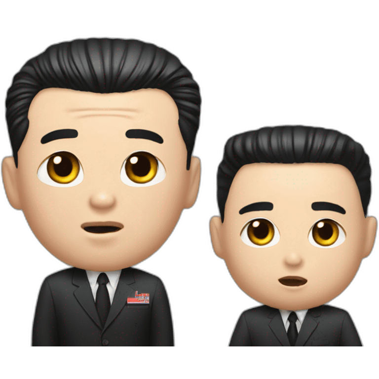 kim jong un x joe biden emoji