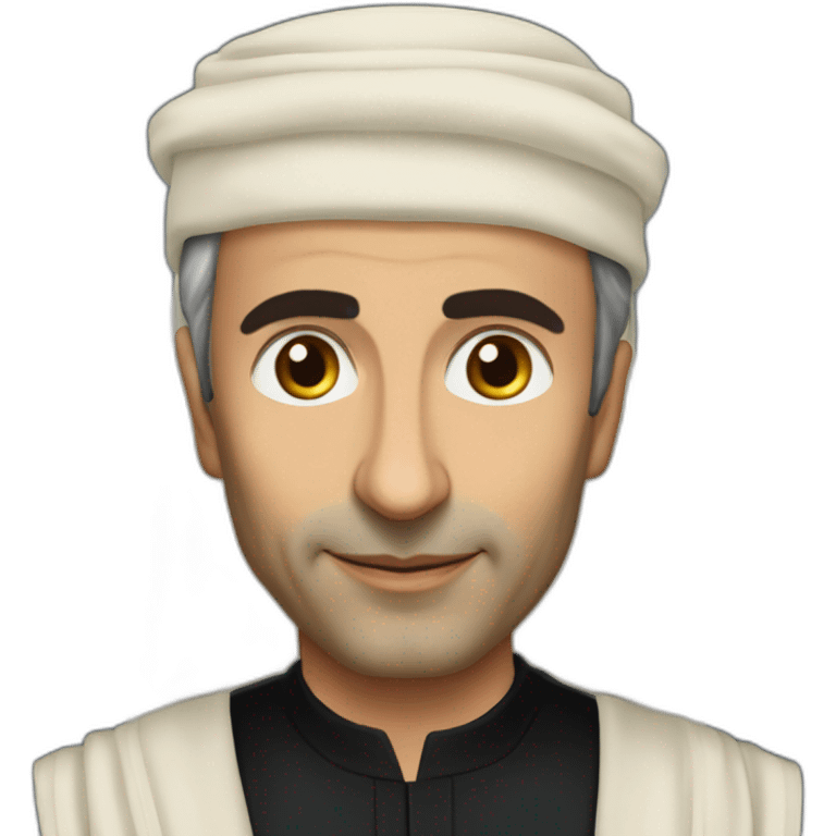 Eric zemmour avec l’abaya emoji