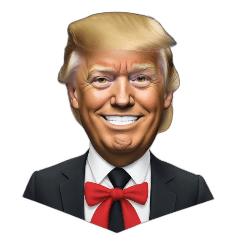 golliwog Donald Trump emoji